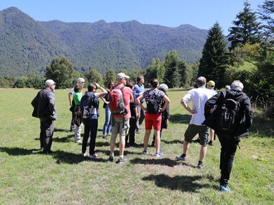 Geführte Farmtour mit Andreas im Naturpark im Landhaus Pucon